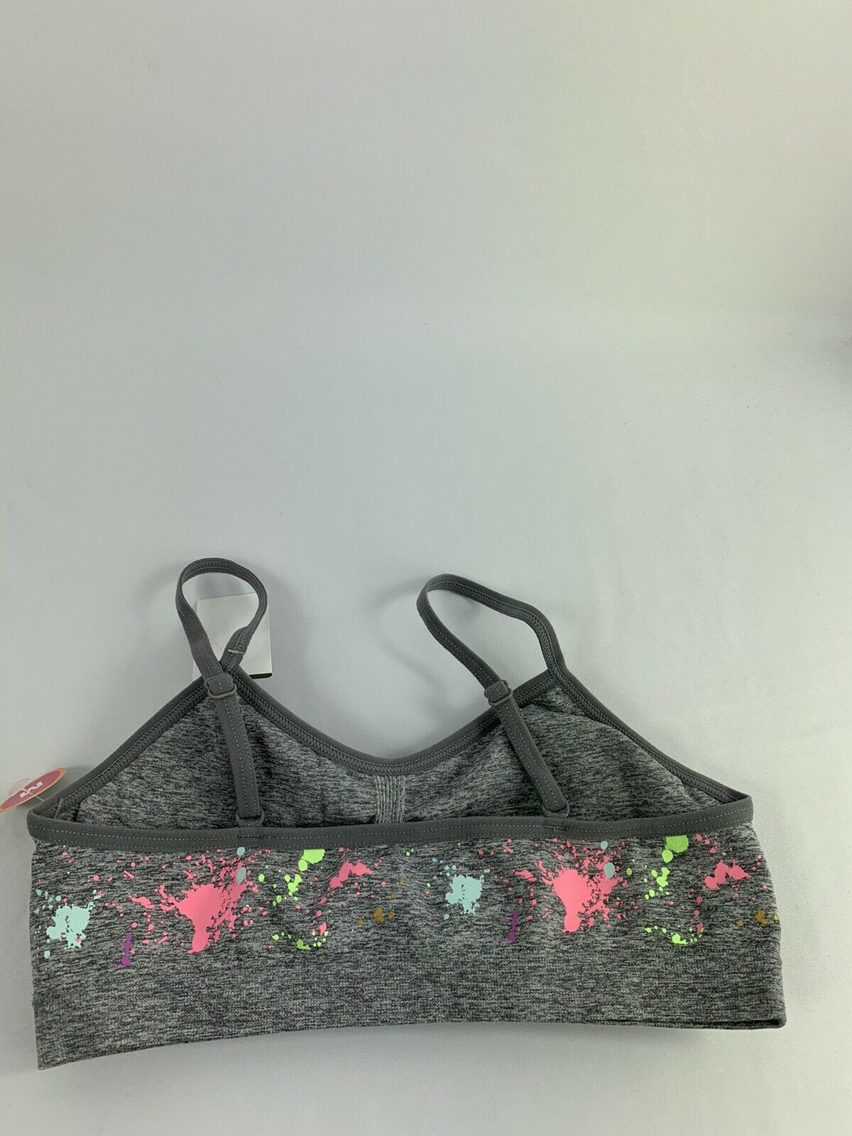 Active Teen Grey Sppatter Bra ($20) - Outlet Designers