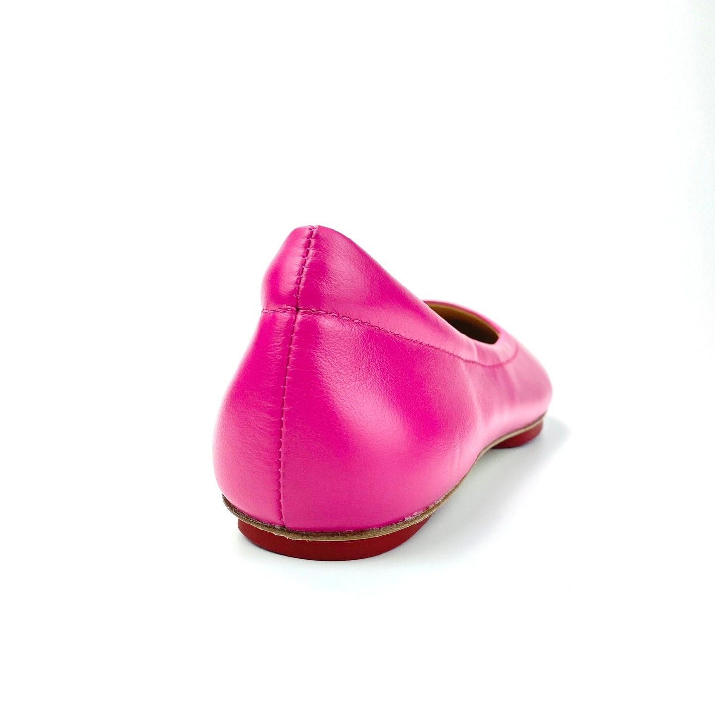 Blushing Pink Silken Glide Sahach Ballet Flats