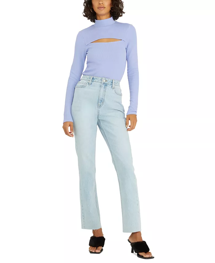 SANCTUARY Haut à col montant Cut It Out S