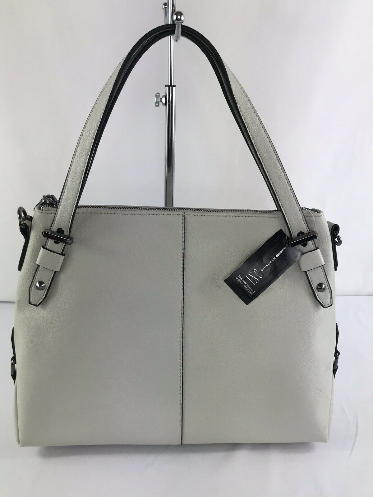 INC Casual Dove Grey Tote ($89.50)