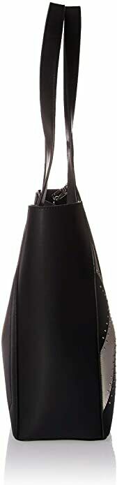Calvin Klein Karsyn Nappa Leather Stud Belted North/South Tote