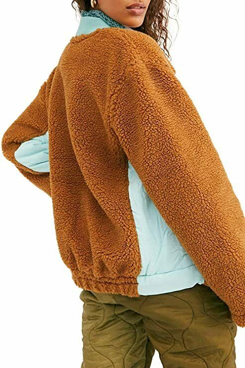 Free People Rivington Sherpa Jacket M