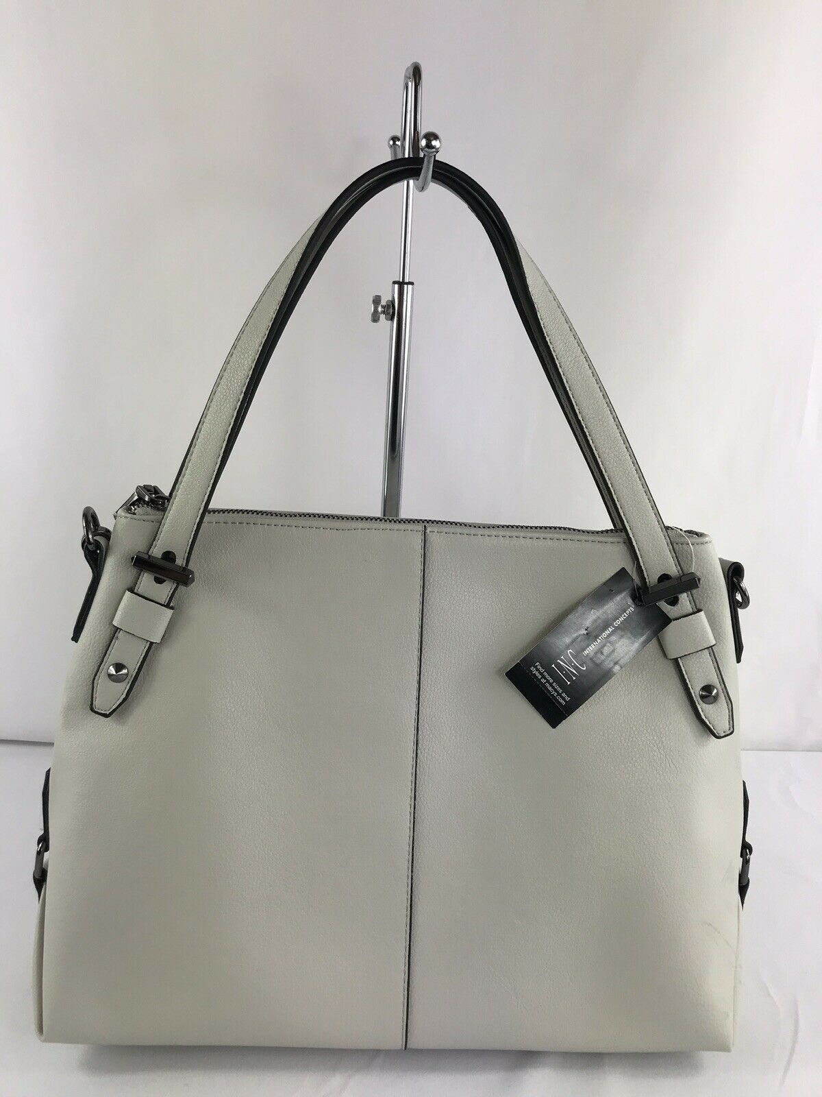INC Casual Dove Grey Tote ($89.50)