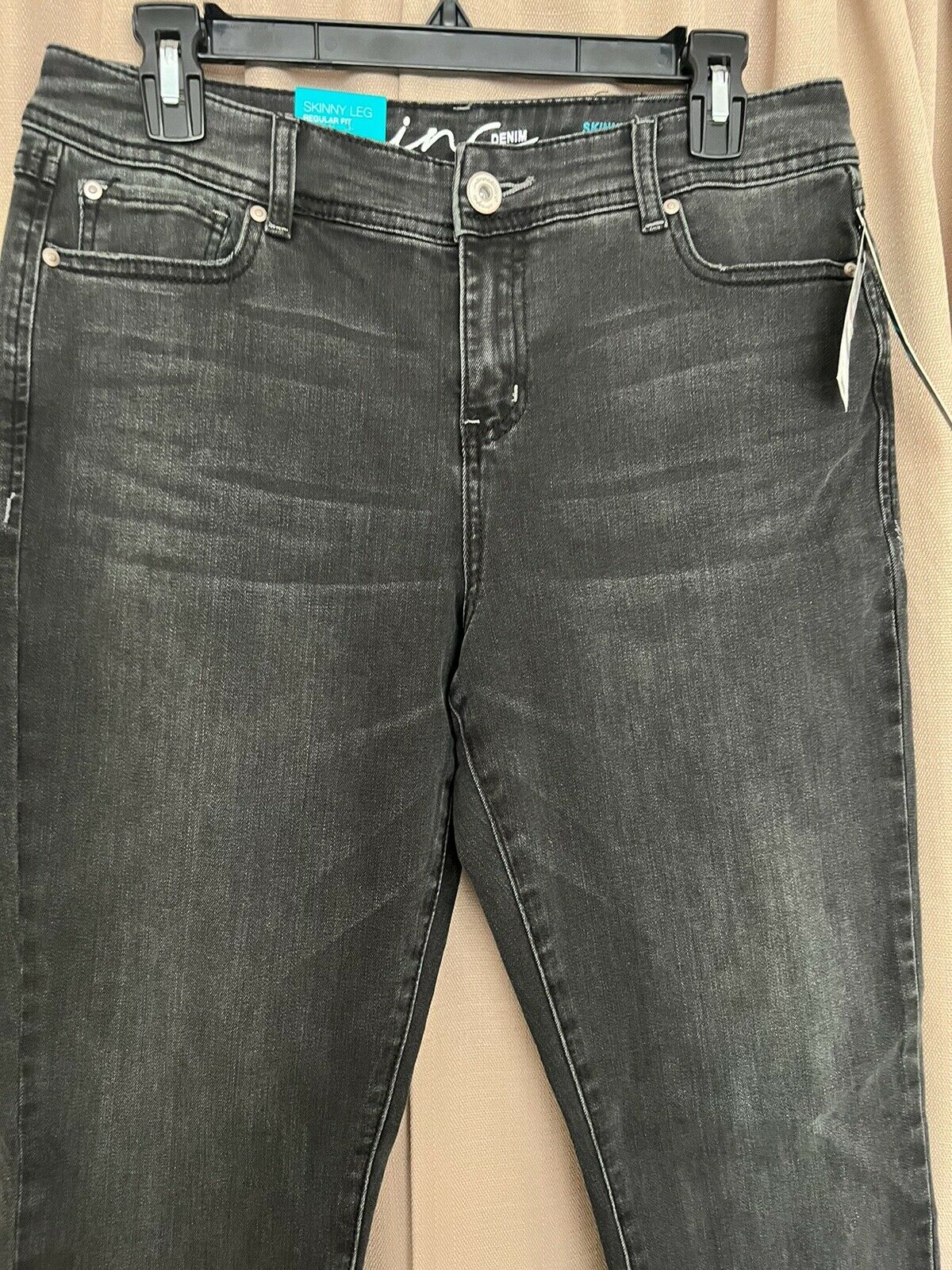 INC jambe skinny coupe régulière Gris 10