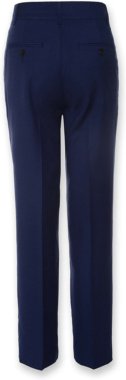 Calvin Klein Boys' Flat Front Suit Pant 18
