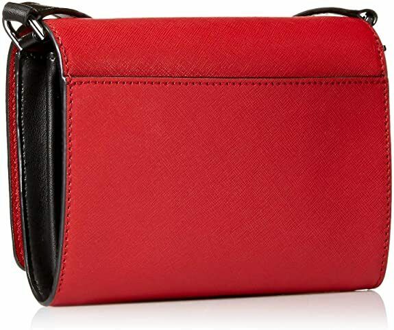 Broken strap Calvin Klein Saffiano Leather Flap Over Small Crossbody