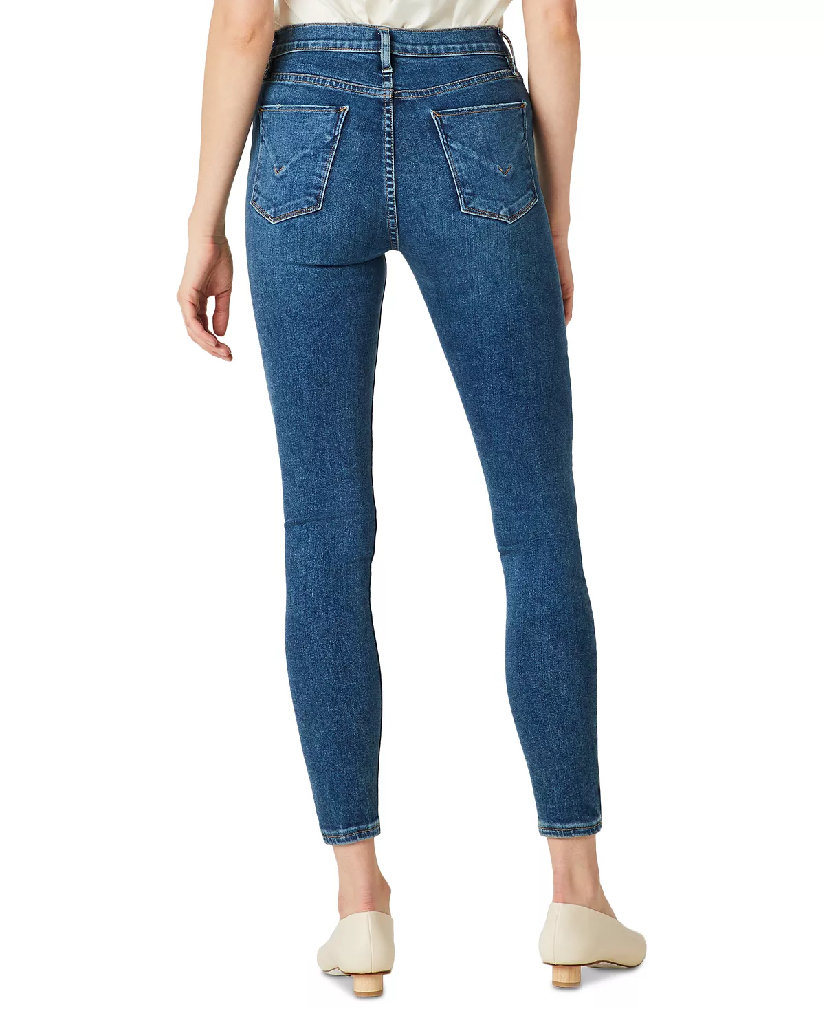 HUDSON Jeans Barbara High-Waist Super Skinny in Temptations 29