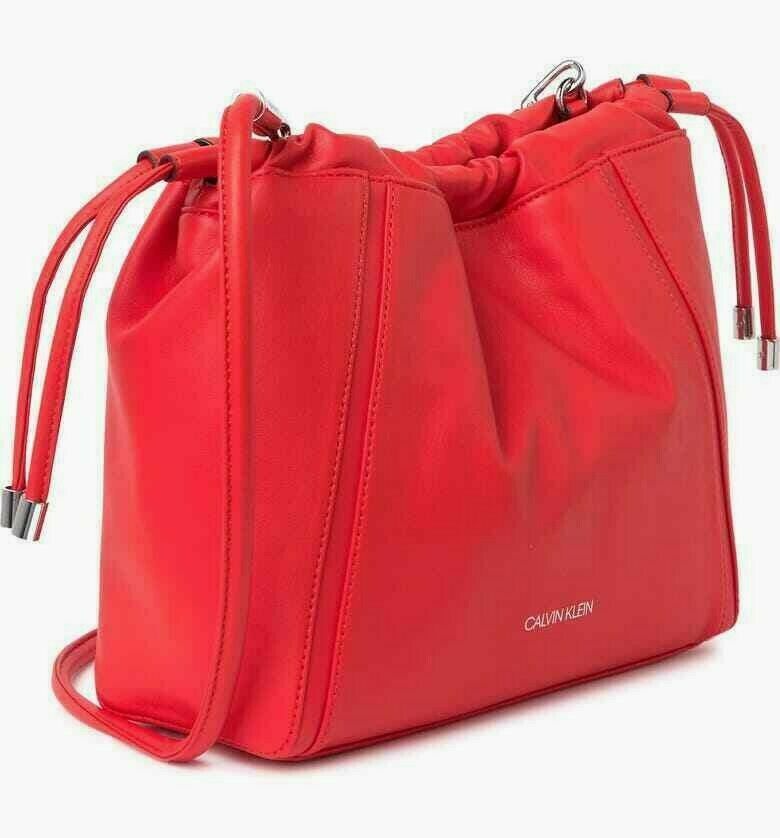 Calvin Klein Sienna Crossbody Crimson