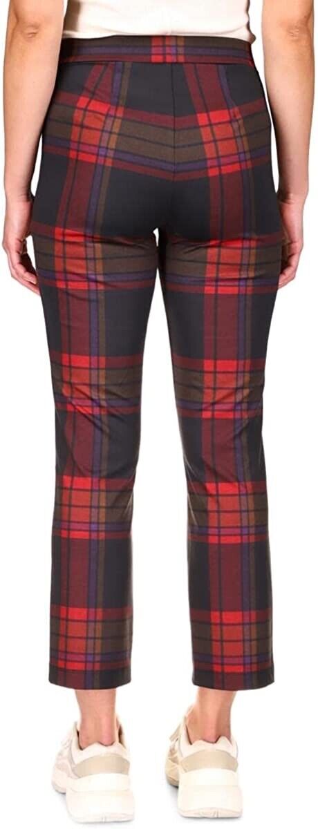Sanctuary Womens Carnaby Plaid Kick Cropped Pants XS