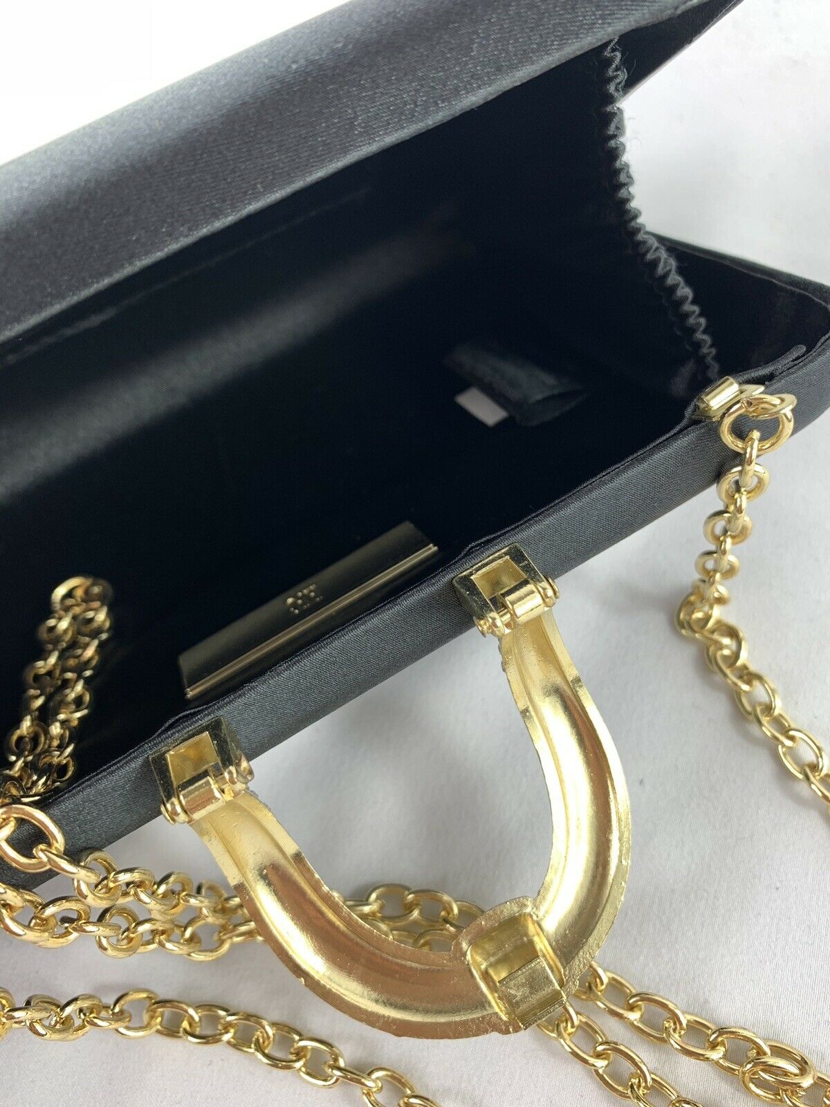 INC Intenational Concepts Danyele Min Clutch BlackGold