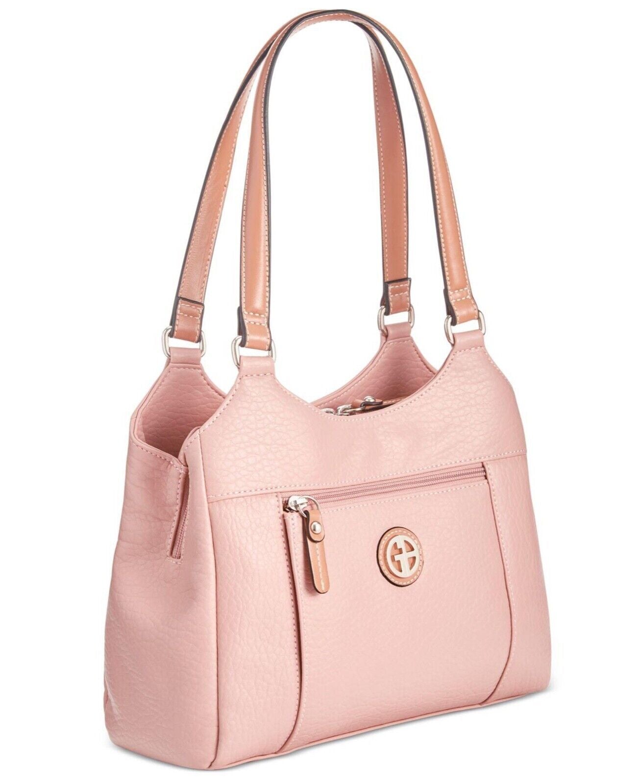 Giani Bernini Cabas Pebbled à 4 affiches Blush