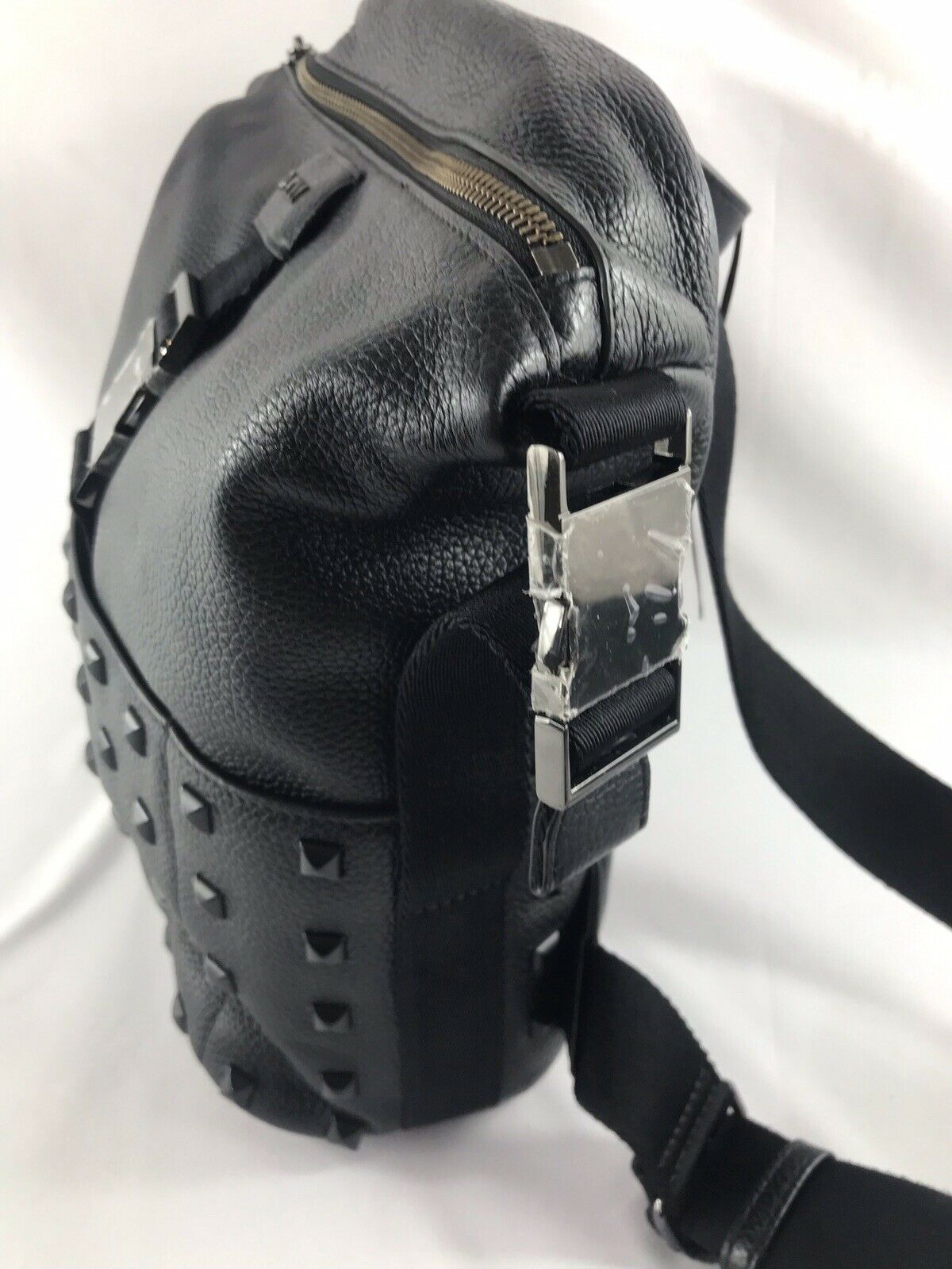 Dkny backpack black leather Styla ($268)