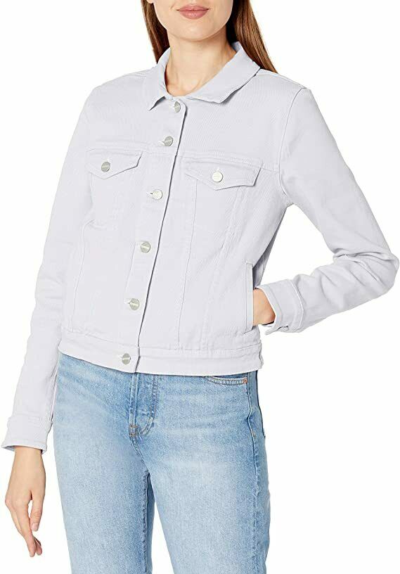 Sanctuary womens Kyle Classic Jean Jacket, Seafoam, XL