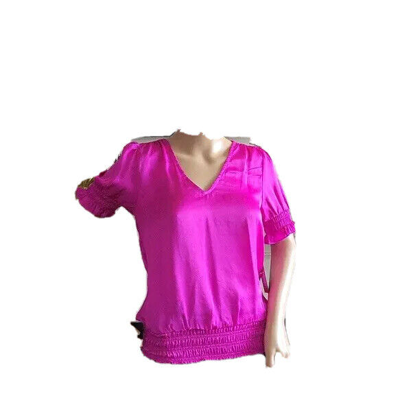 Блузка Vince Camuto с объемными плечами и V-образным вырезом Gypsy Spirit XS