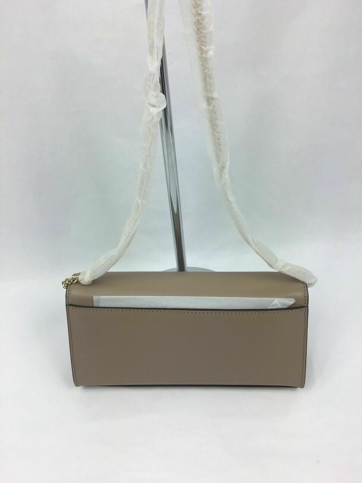Michael Kors Mott Large East West Clutch Truffle/Gold