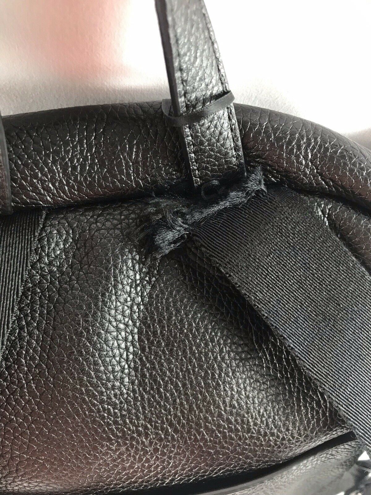 Dkny backpack black leather Styla ($268)