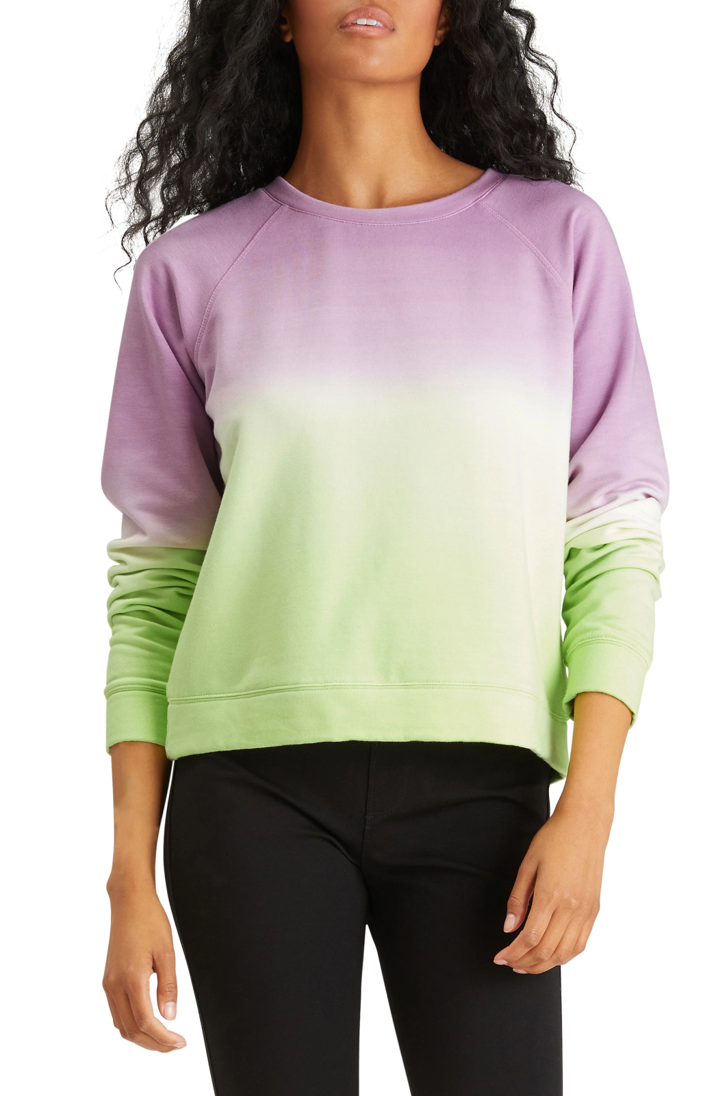 Sanctuary Ombre Raglan Sweatshirt S