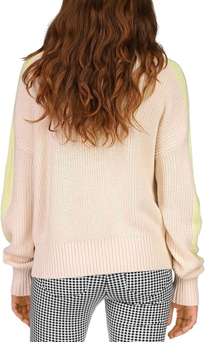 Sanctuary Womens Cruise Knit Mock Neck Pullover Sweater XL