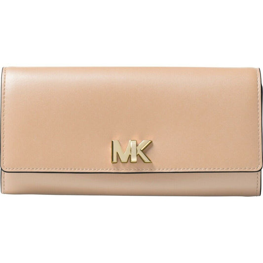 Michael Kors Mott Большой клатч East West Трюфель/Золото