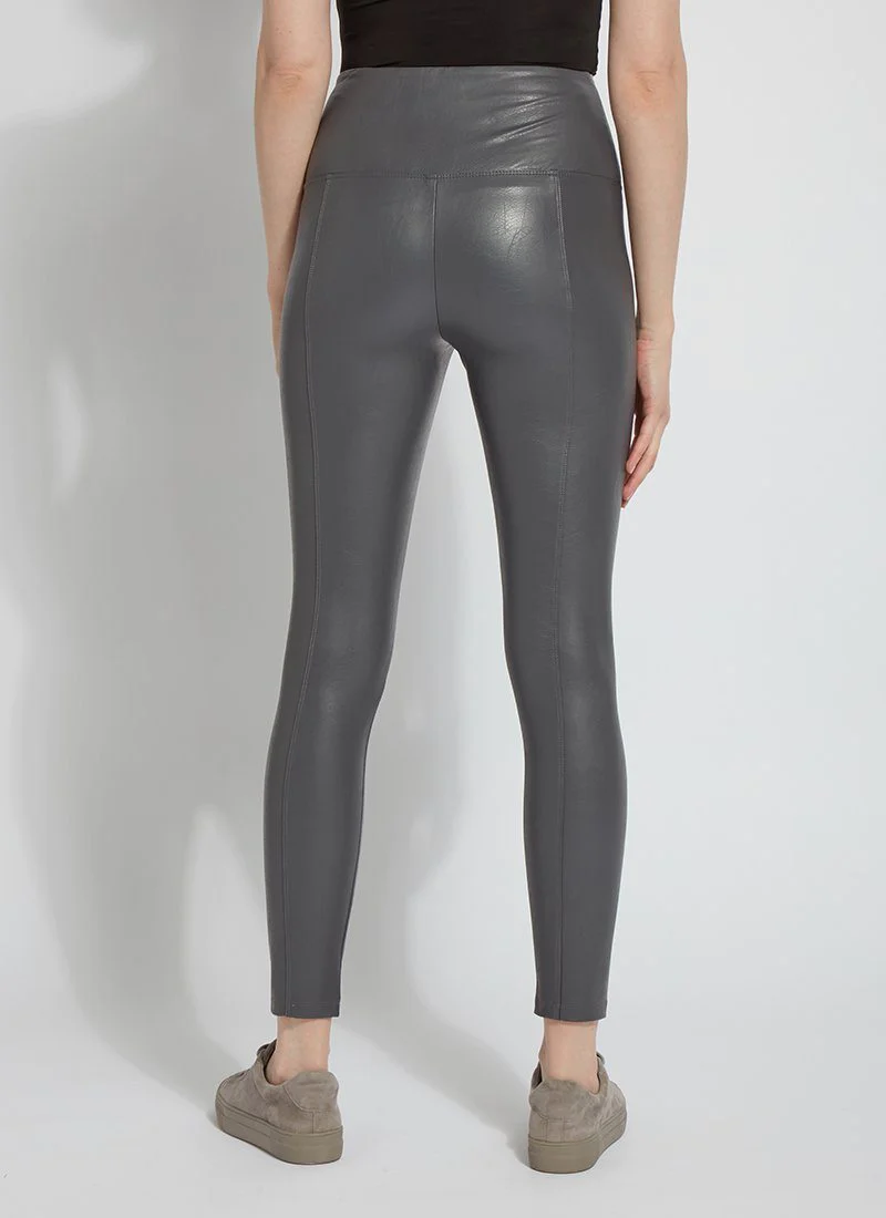 Lysse Womens Vegan Leather High Waist Leggings L