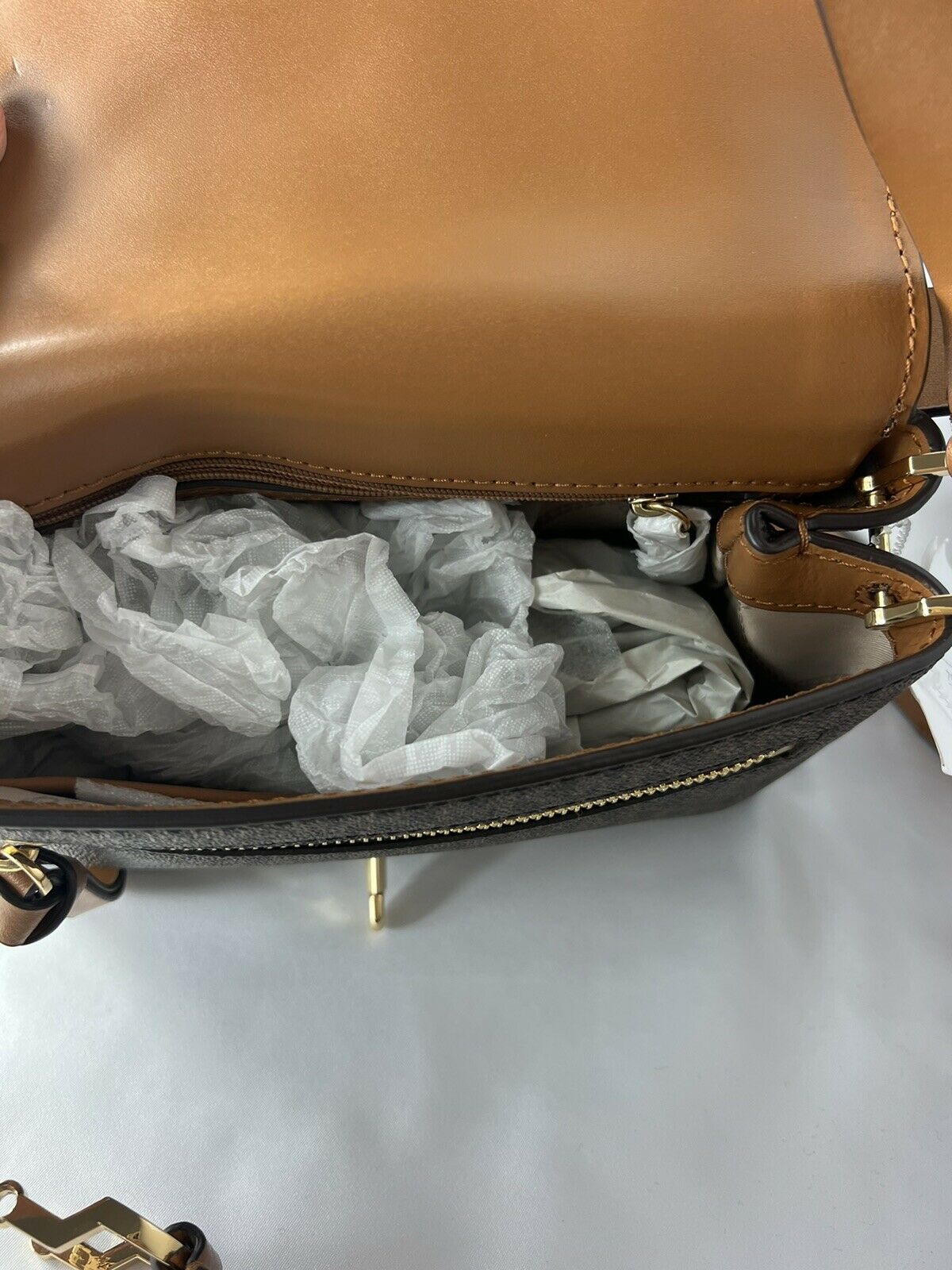 Michael Kors brown crossbody