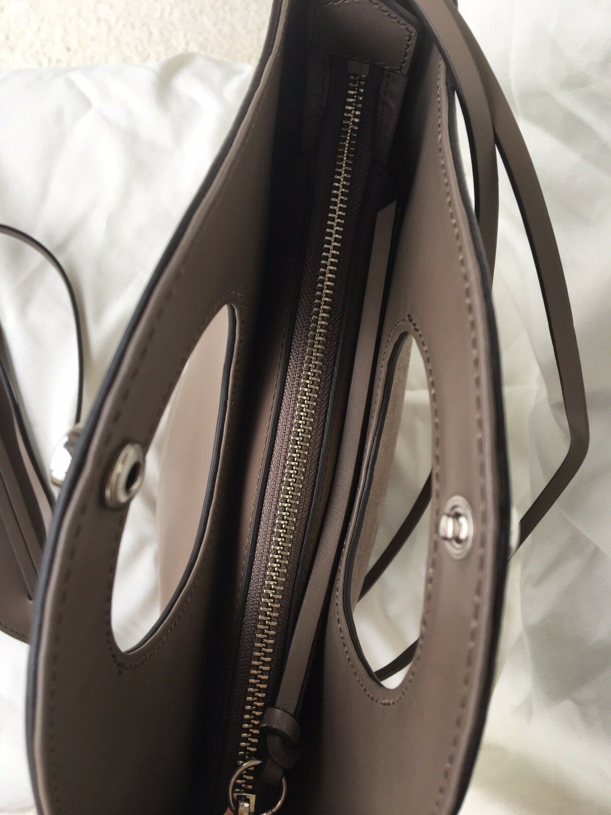 Elizabeth and James Grey Crossbody/Shopper Bag - Outlet Designers