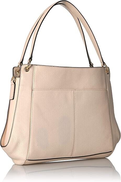 Calvin Klein Melanie Pebble Leather Slouchy Zip Face Hobo