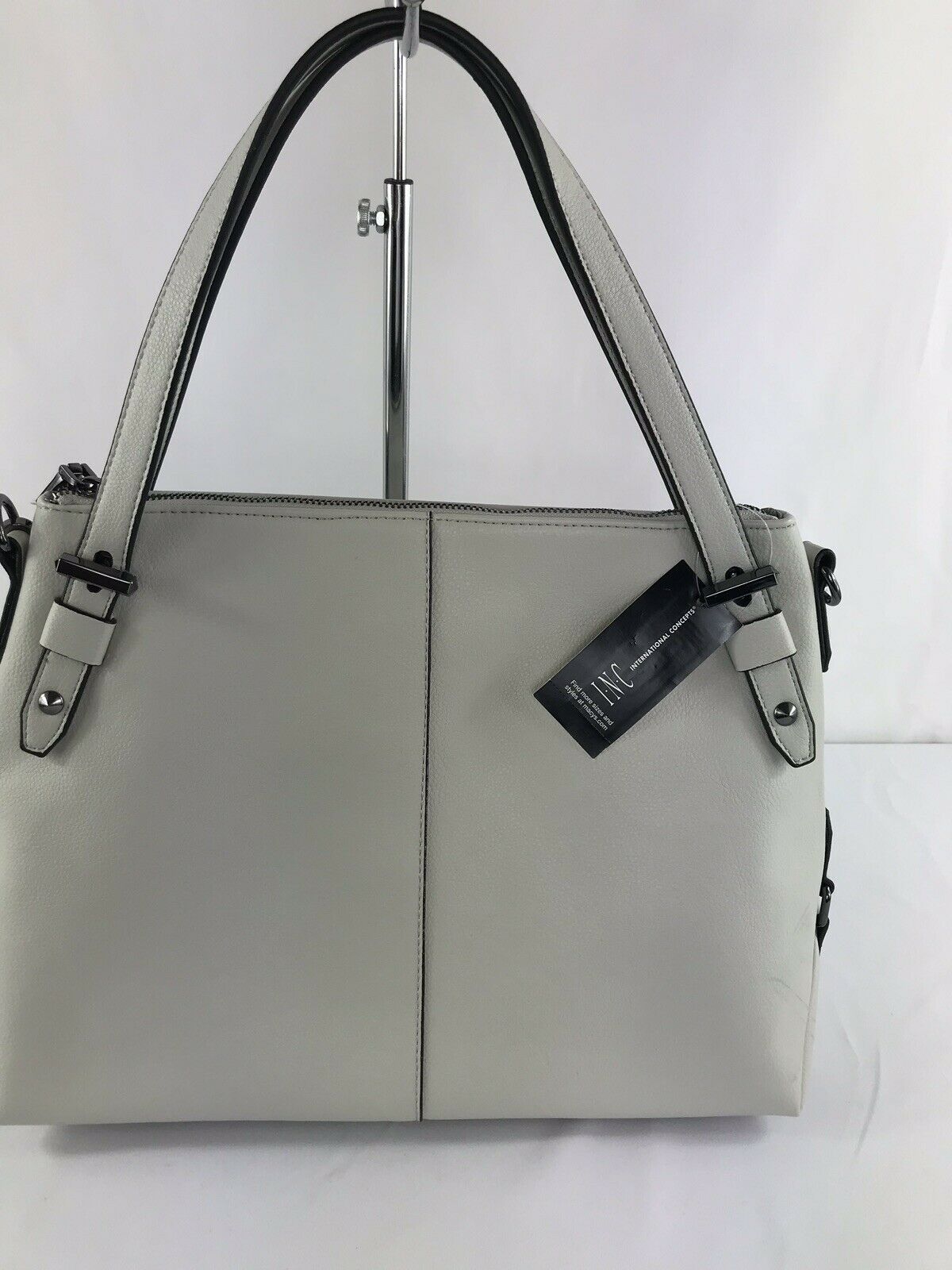 INC Casual Dove Grey Tote ($89.50)