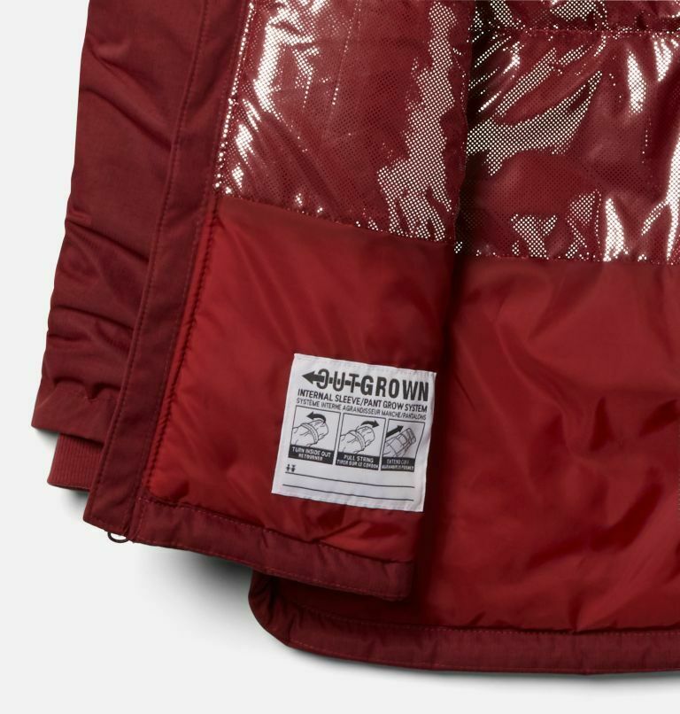 Veste mi-longue Columbia Porteau Cove pour fille, Marsala Red Heather