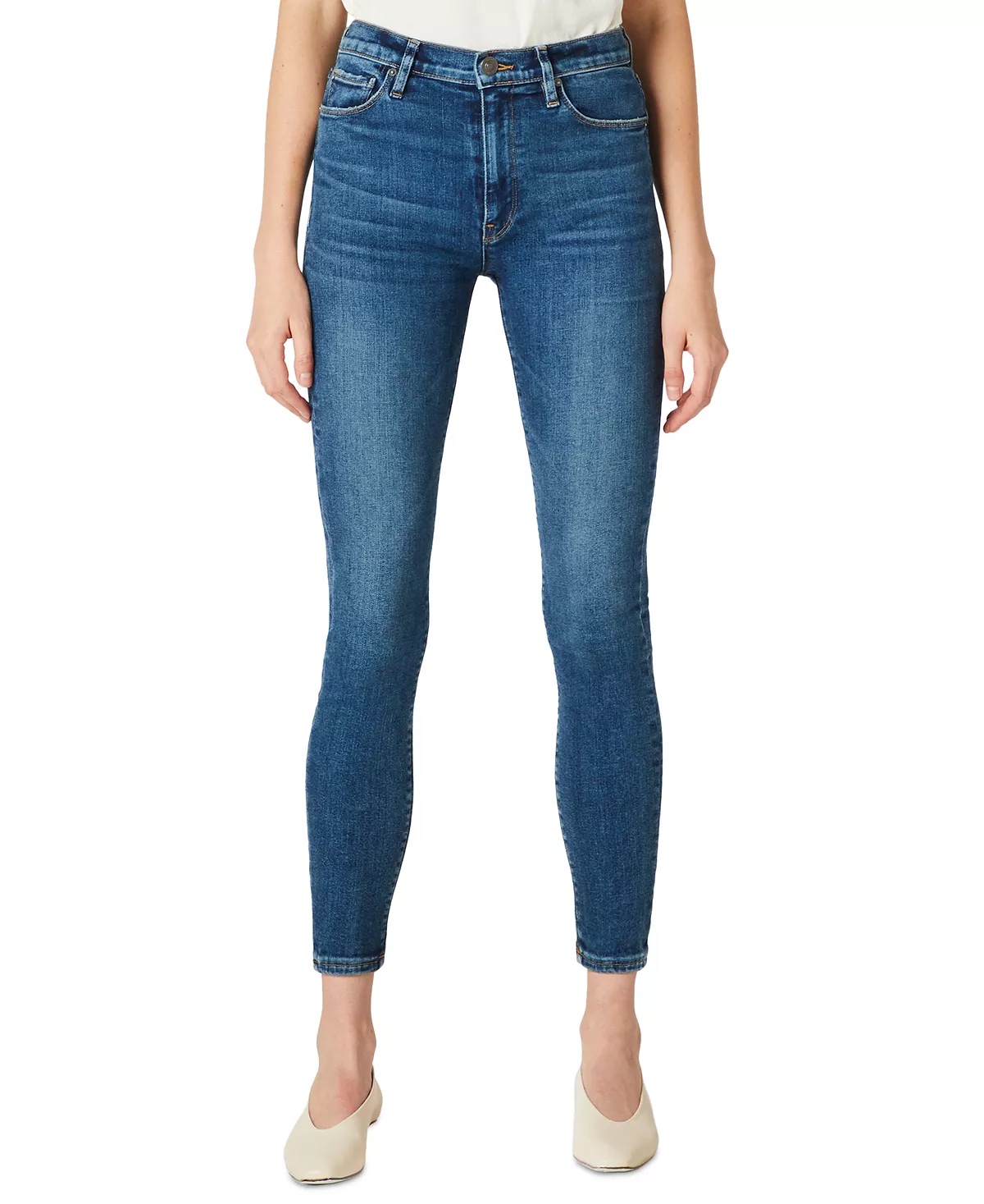 Fashion barbara high rise super skinny ankle jean