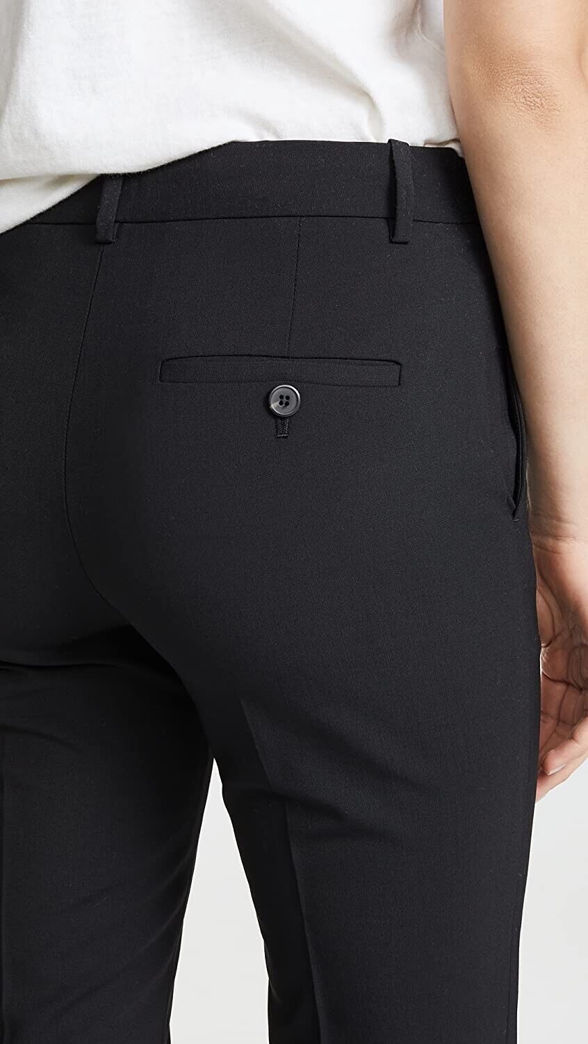 Theory Women's Treeca Trousers Black 4