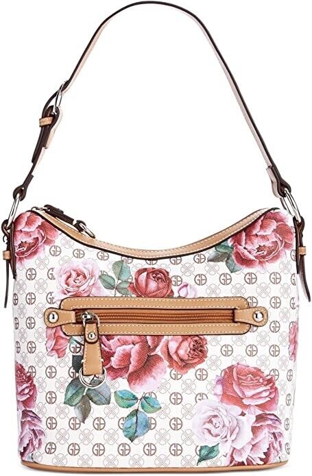 Giani Bernini Signature Peonies Hobo
