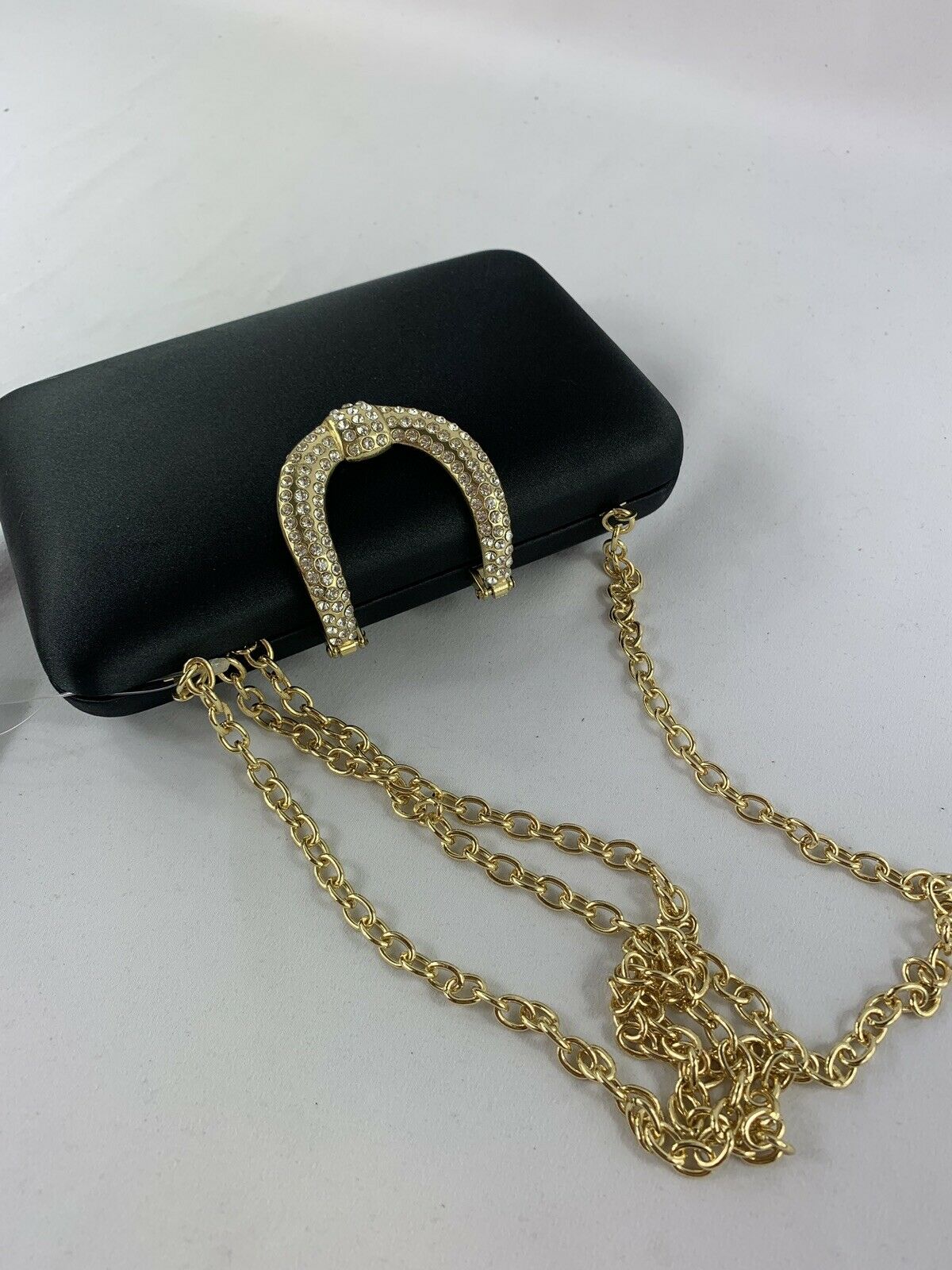 INC Intenational Concepts Danyele Min Clutch BlackGold