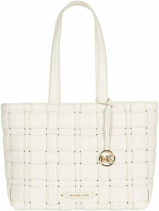 Michael Kors Ivy Medium East/West Tote светло-кремовый