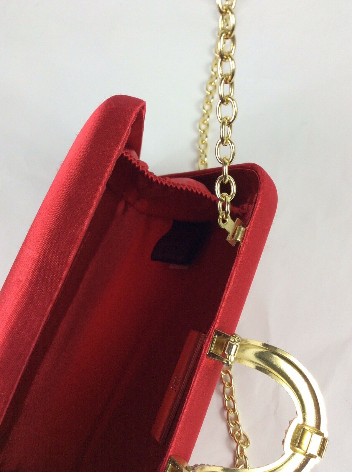 INC Intenational Concepts Danyele Min Clutch RedGold - Outlet Designers