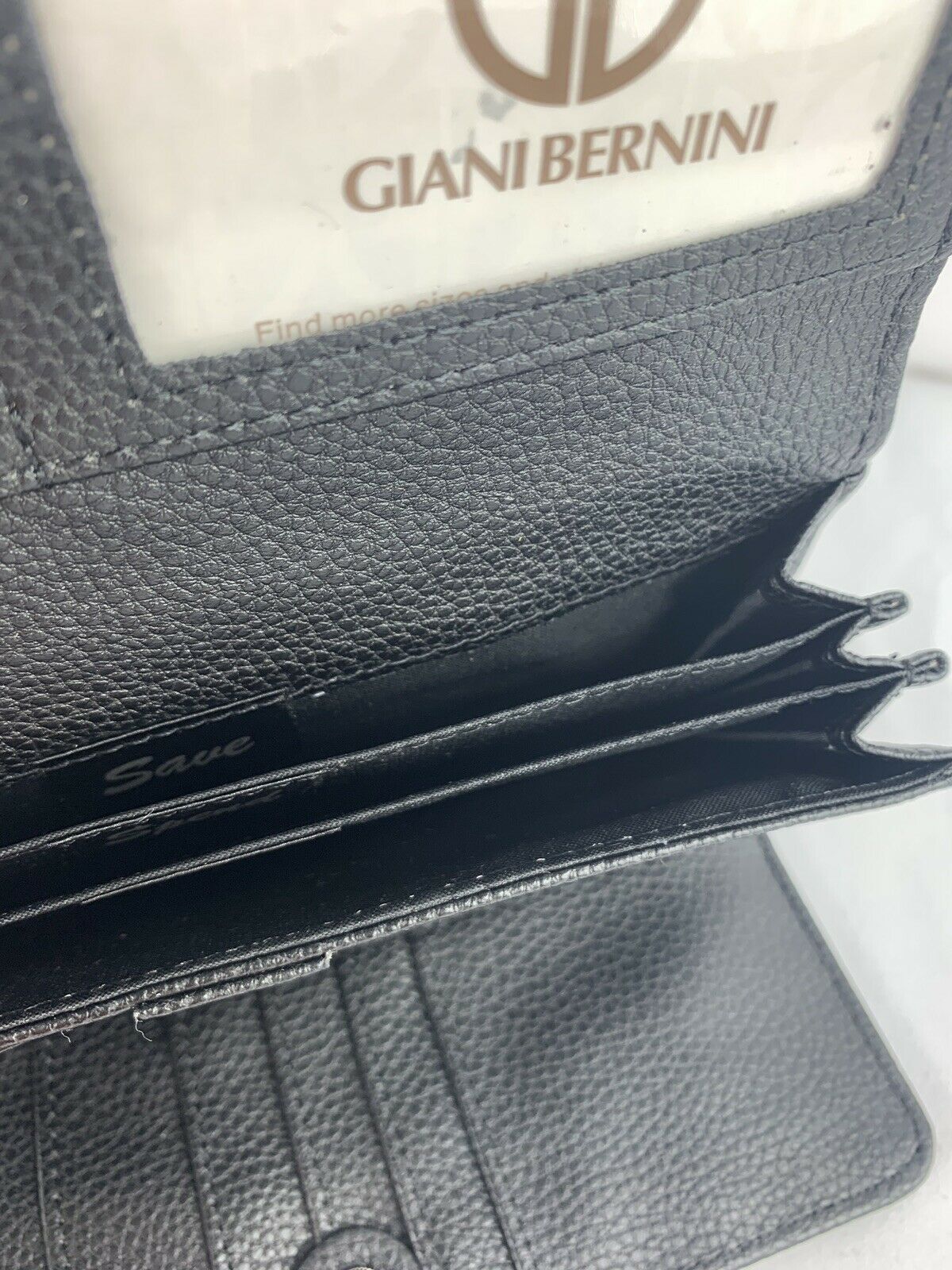 INC Valcontwal Black Wallet ($39.50)