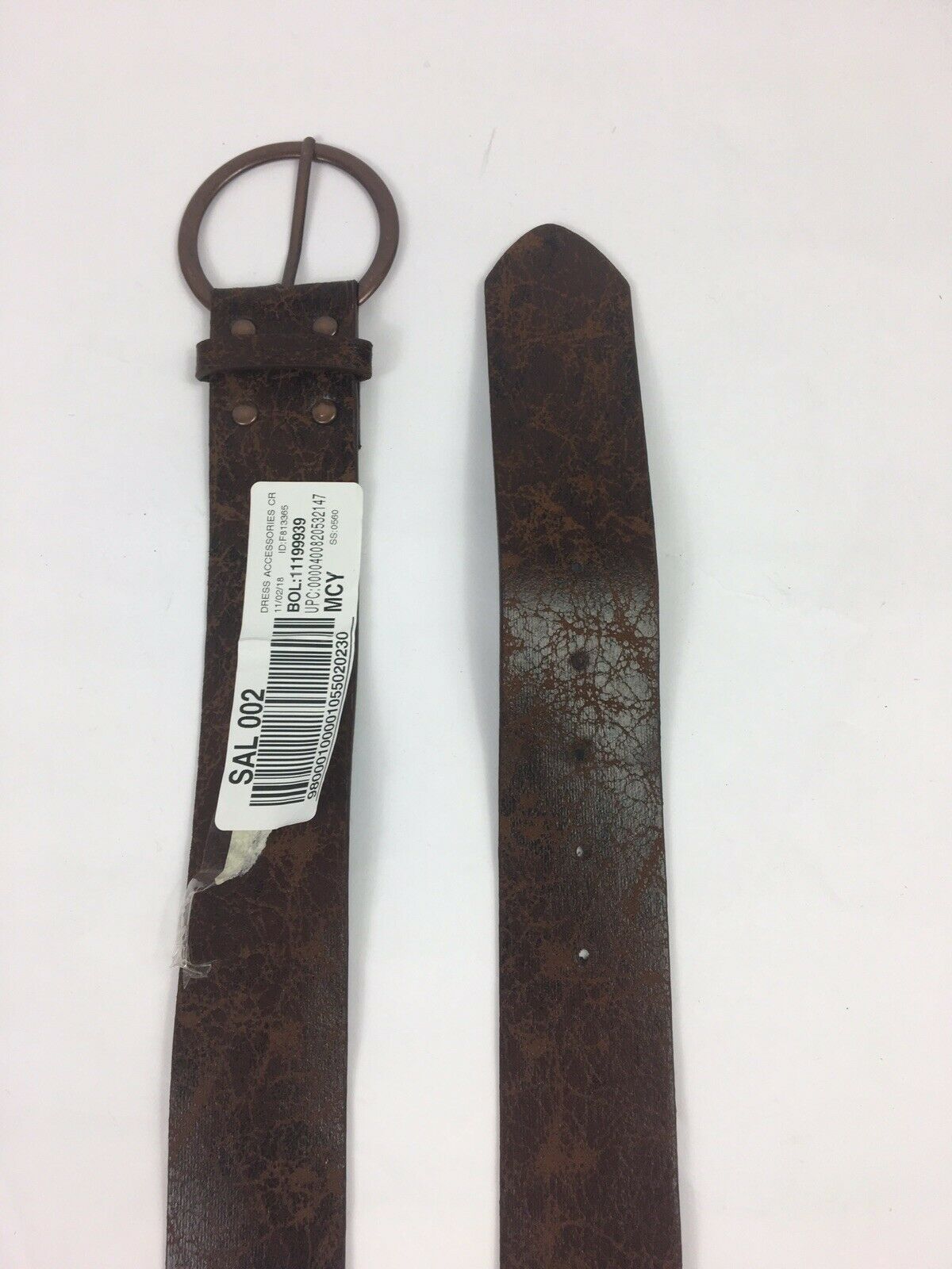 Brown/Black Belt - Outlet Designers