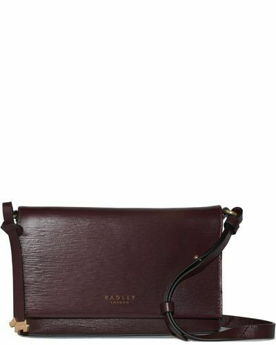Radley London Lexigton Small Flapover Crossbody Oxblood