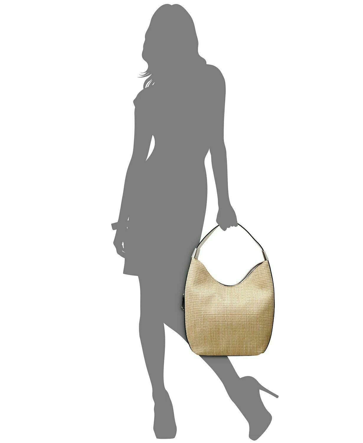 Alfani Women's Bangle Medium Hobo Magnetic Snap Closure Handbag