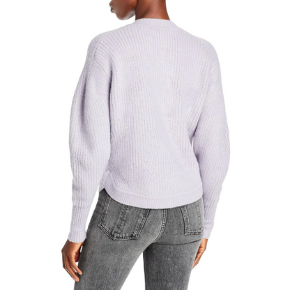 Aqua Womens Crewneck Comfy Pullover Sweater M