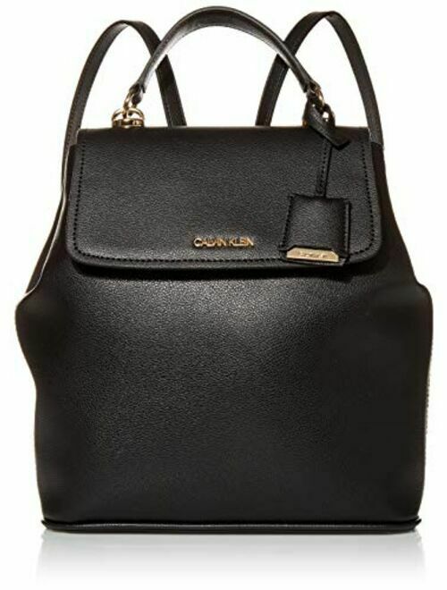Sac à dos Leilani Micro Pebble de Calvin Klein pour femme, noir