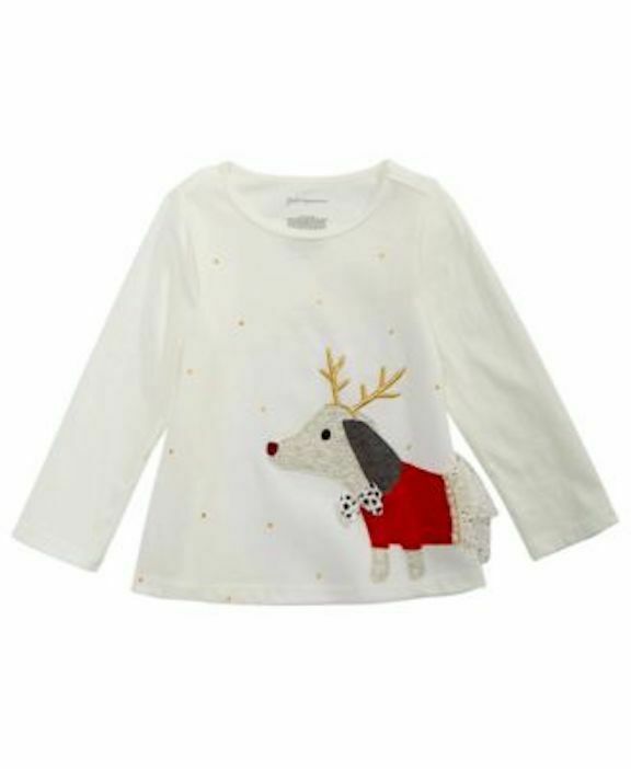 First Impressions Baby Girls Long-Sleeve Cotton Angel White 6-9 months
