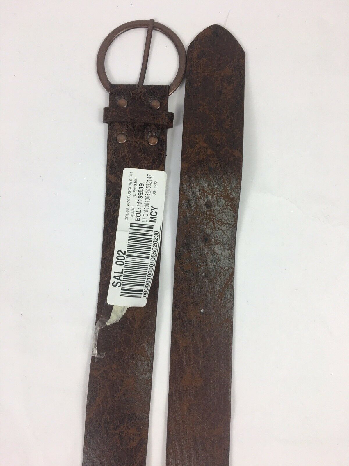 Brown/Black Belt - Outlet Designers