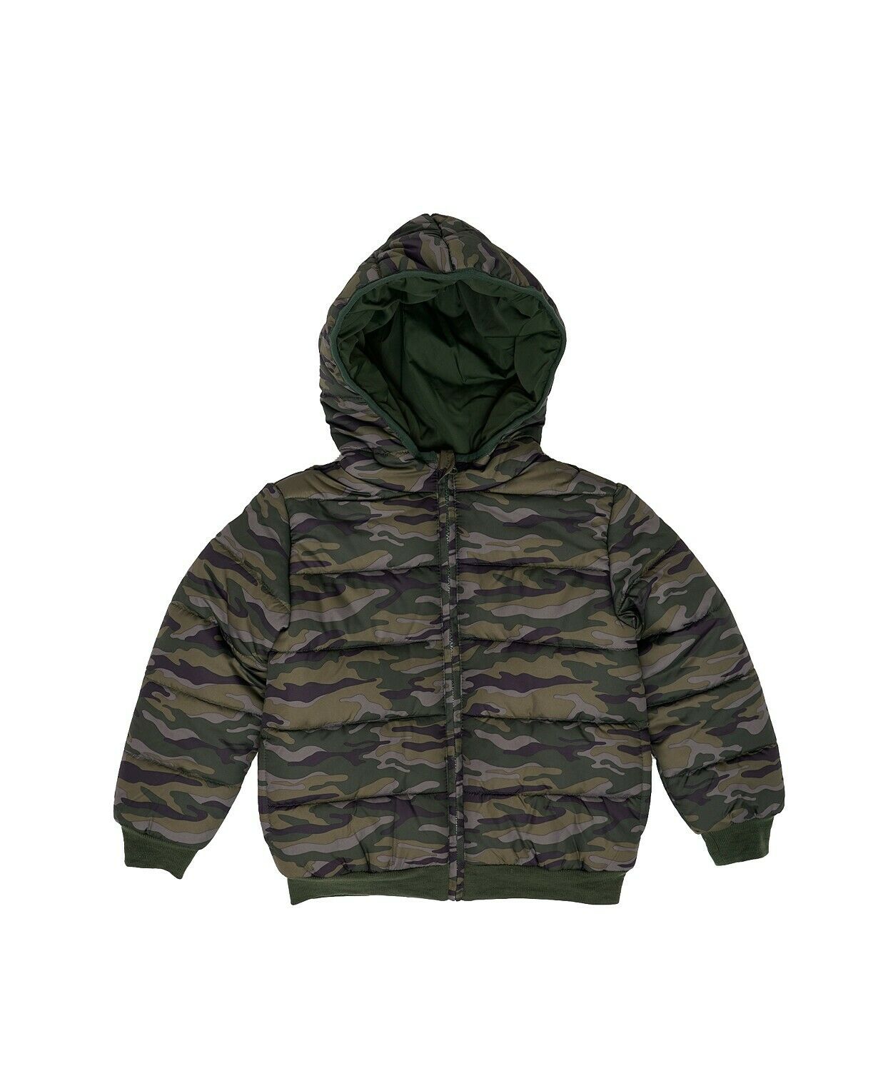 Epic Threads Toddler Boys Камуфляжная куртка с капюшоном и застежкой-молнией, двусторонняя, размер 7