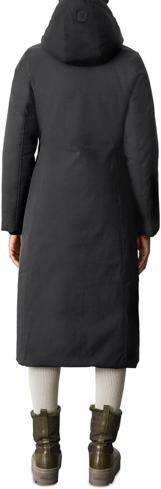 Parka à capuche en duvet Kelsie pour femme de Mackage, noir, M