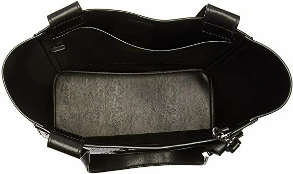 Calvin Klein Karsyn Nappa Leather Stud Belted North/South Tote
