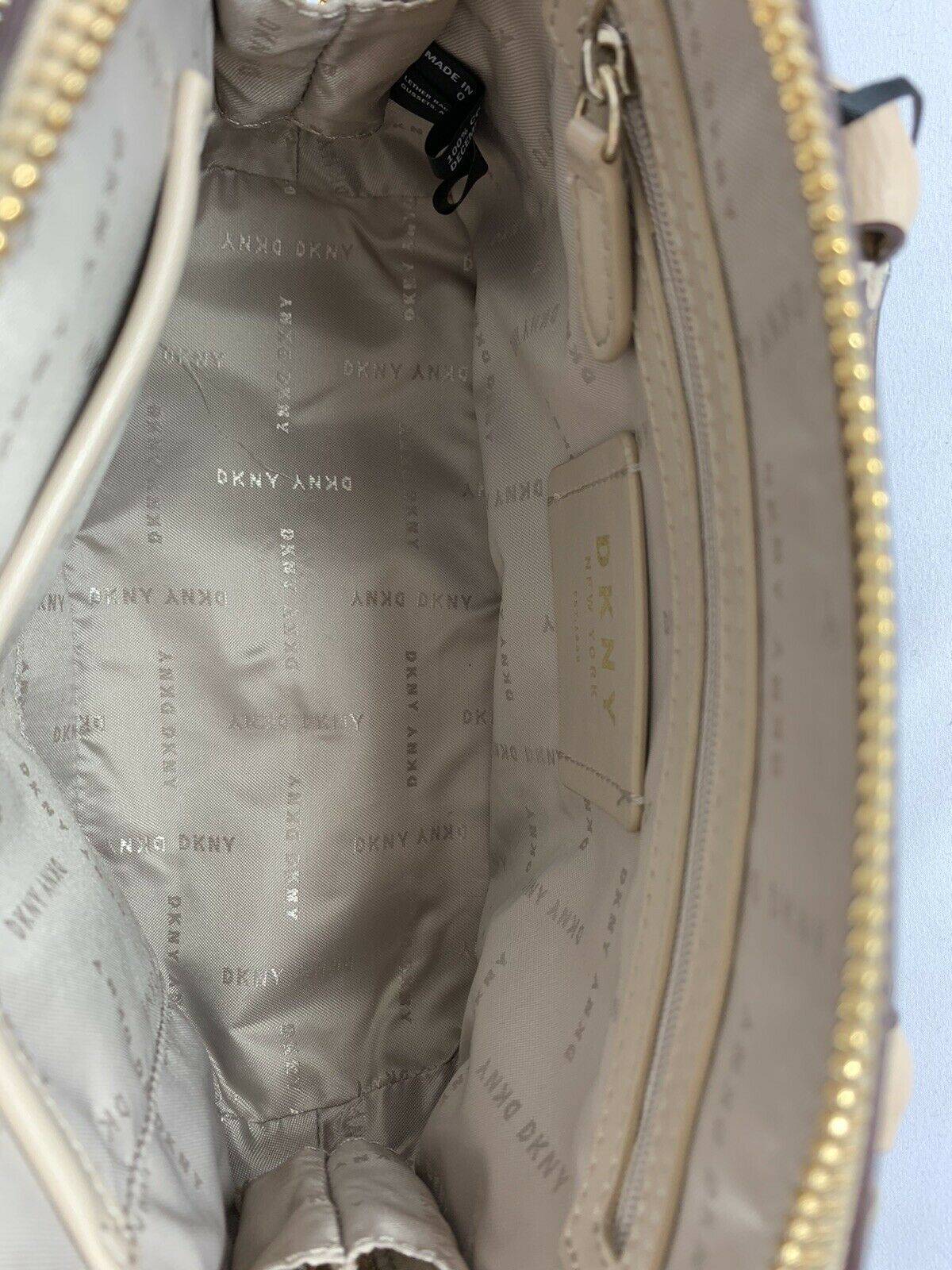 DKNY Beige Crossbody