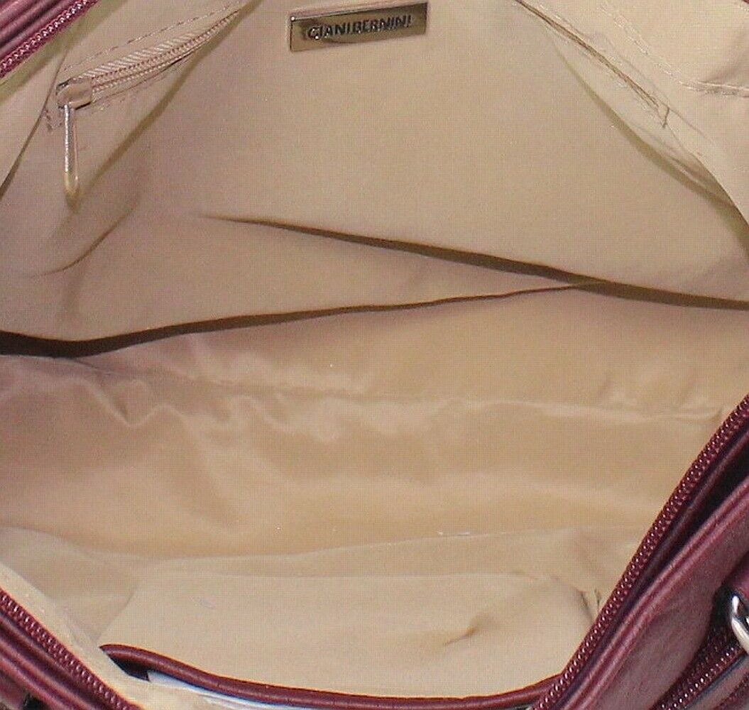 Giani Bernini Sac à main fourre-tout en galets de vin