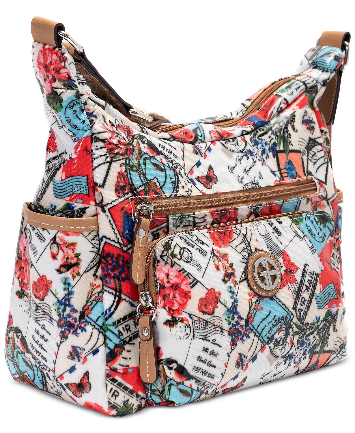 Sac hobo moyen carte postale Giani Bernini