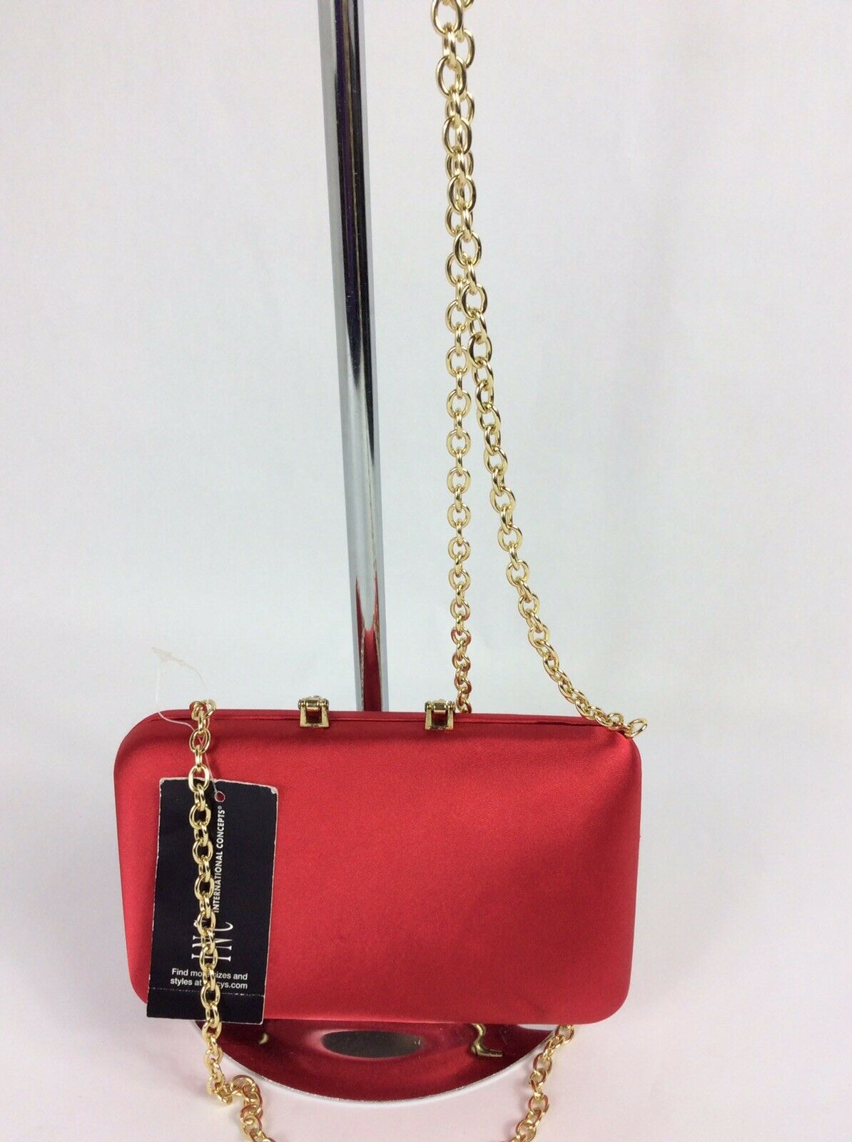 INC Intenational Concepts Danyele Min Clutch RedGold - Outlet Designers